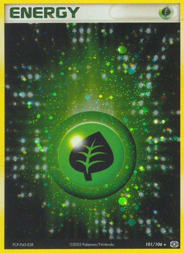 Grass Energy - 101/106 - Rare Holo