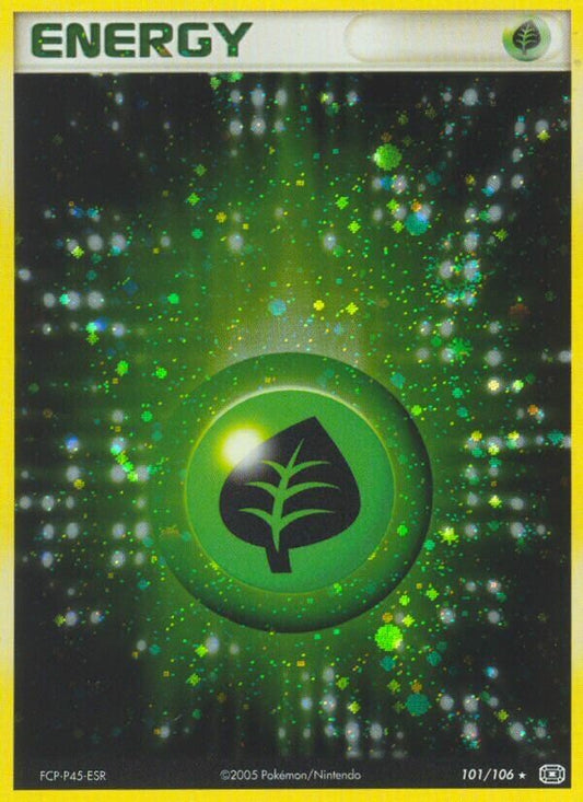 Grass Energy - 101/106 - Rare Holo
