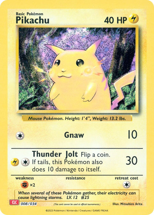 Pikachu - 008/034 - Classic Collection