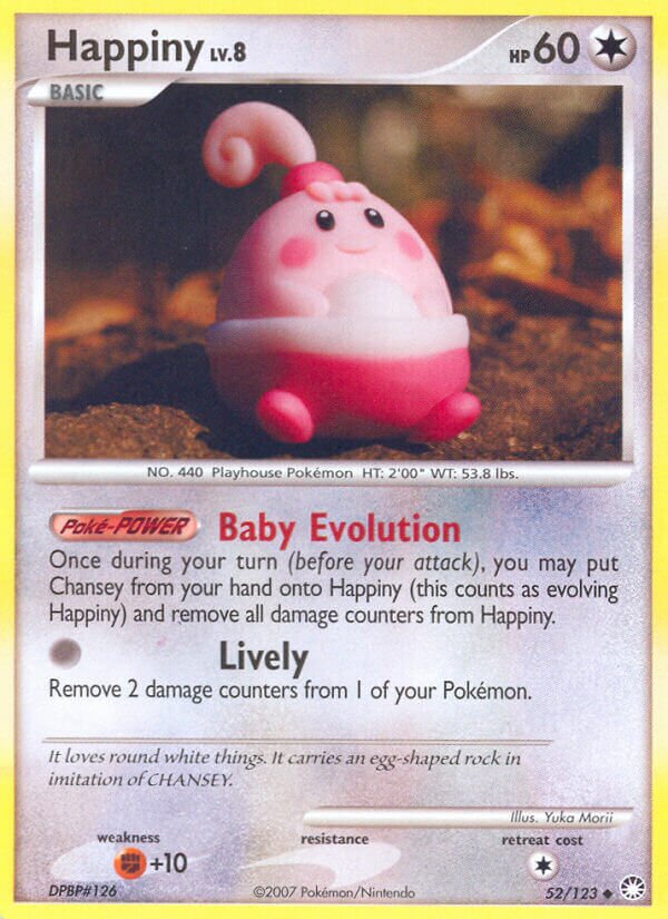 Happiny - 52/123 - Uncommon