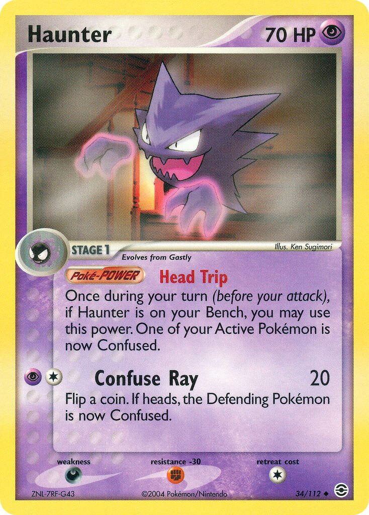 Haunter - 34/112 - Uncommon