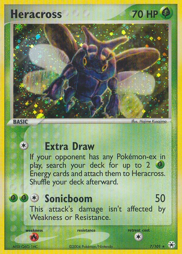 Heracross - 7/101 - Rare Holo