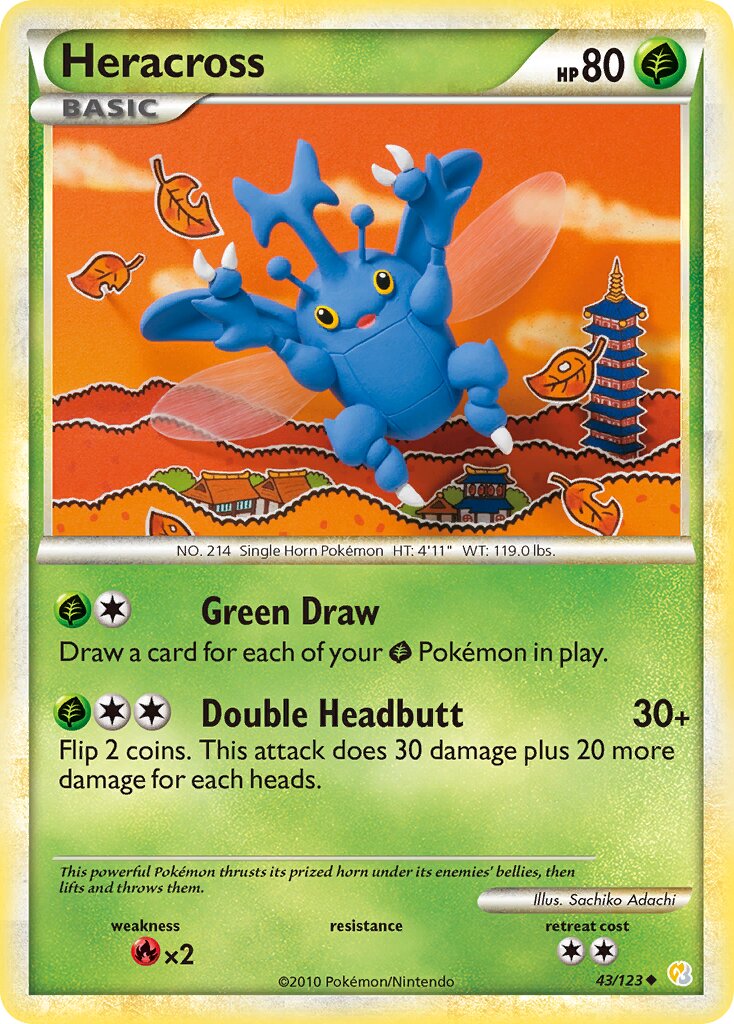 Heracross - 43/123 - Uncommon