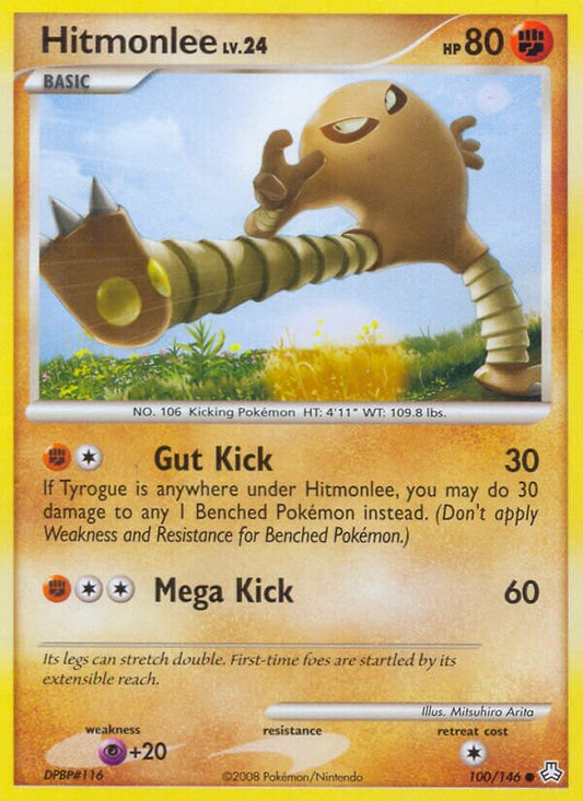 Hitmonlee - 100/146 - Common