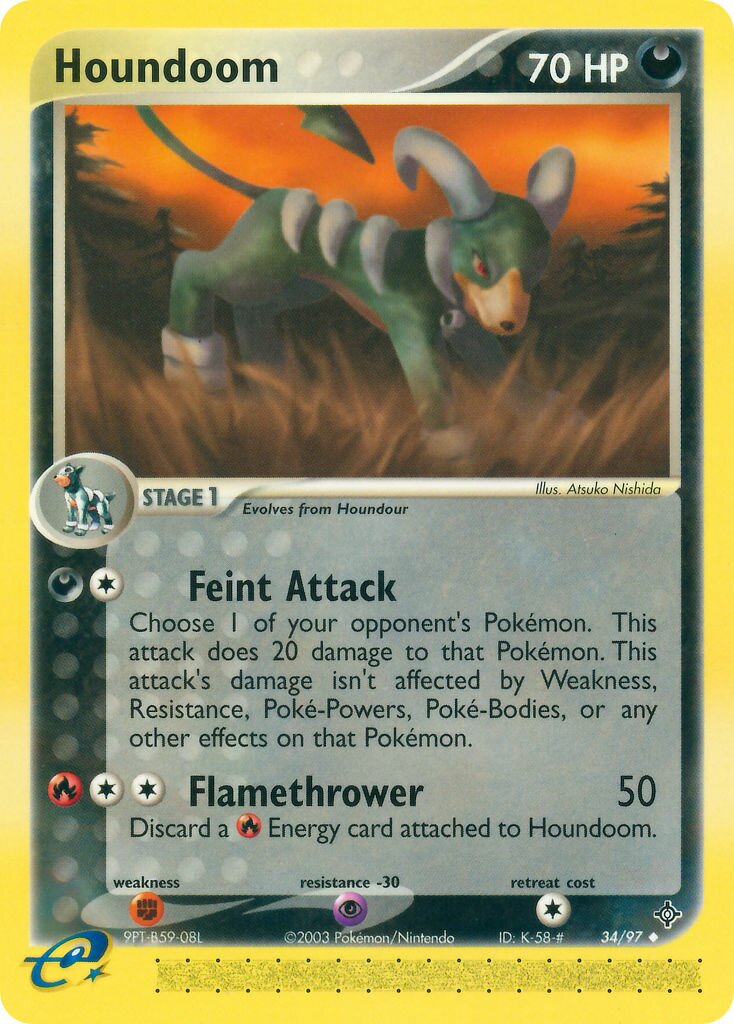 Houndoom - 34/97 - Uncommon