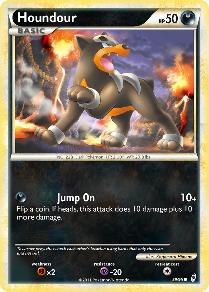 Houndour - 59/95 - Common