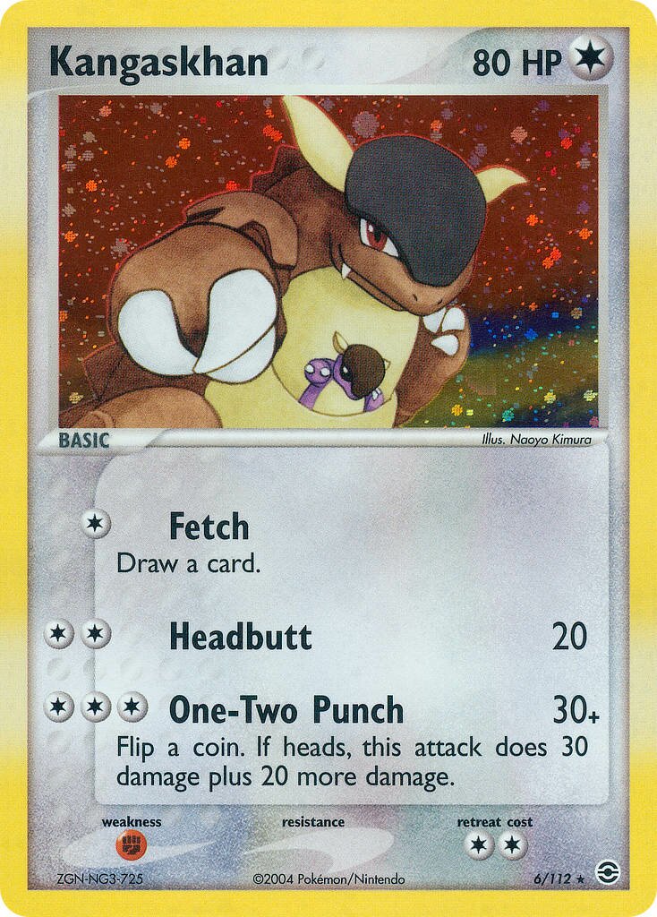Kangaskhan - 6/112 - Rare Holo