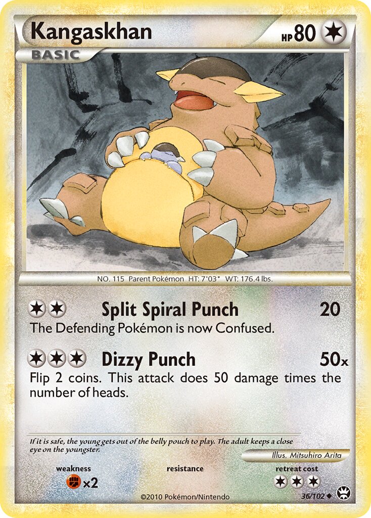 Kangaskhan - 36/102 - Uncommon