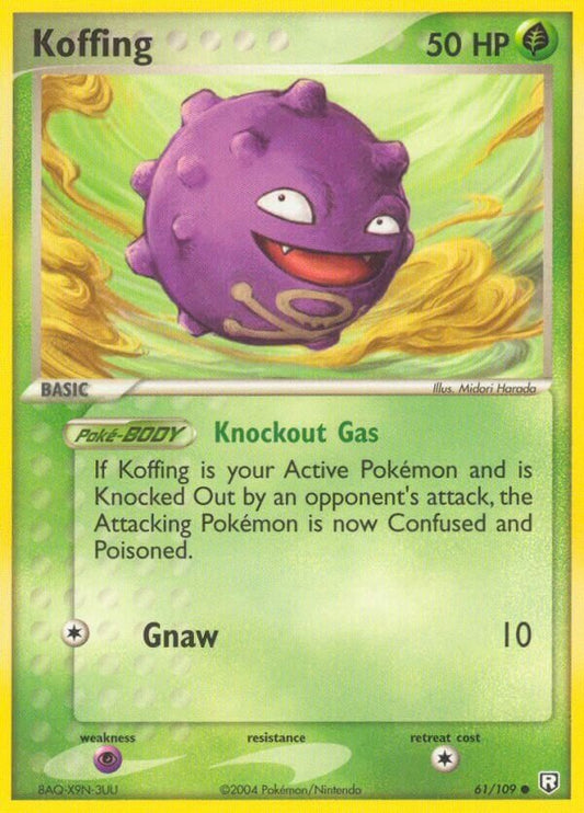 Koffing - 61/109 - Common