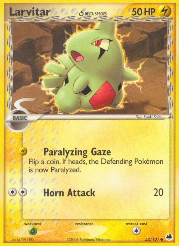 Larvitar - 52/101 - Common