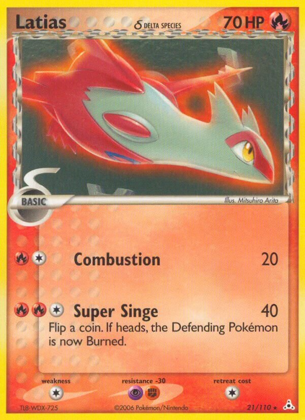 Latias - 21/110 - Rare