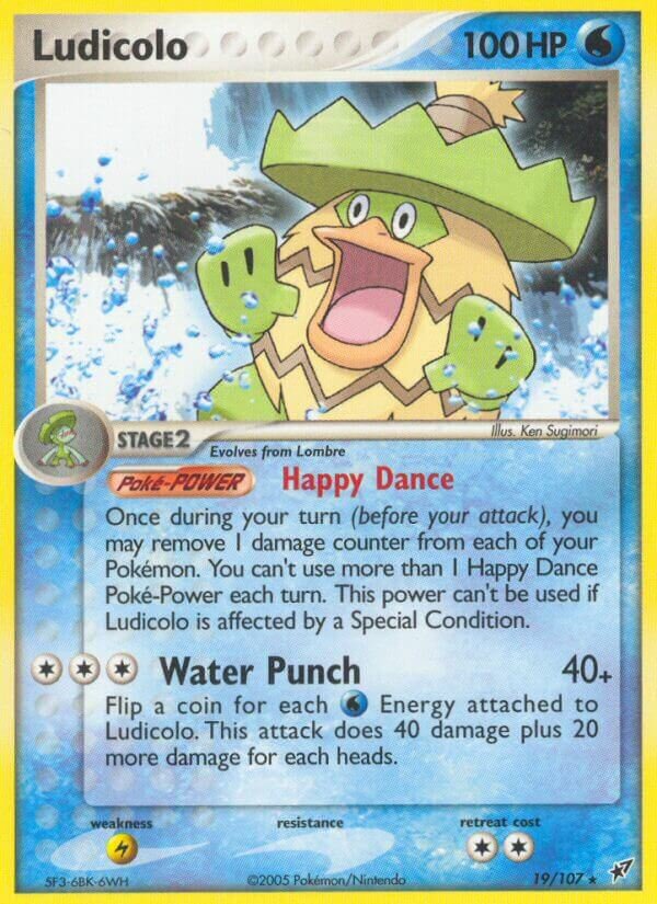 Ludicolo - 19/107 - Rare