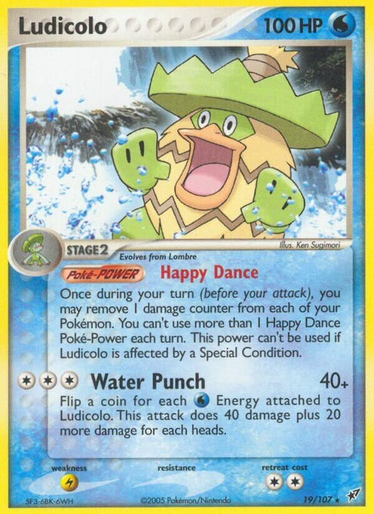 Ludicolo - 19/107 - Rare