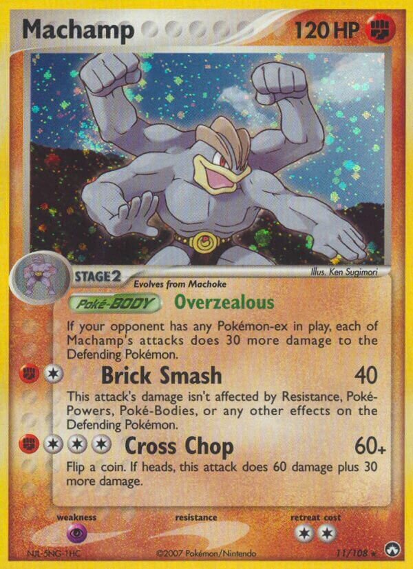 Machamp - 11/108 - Rare Holo