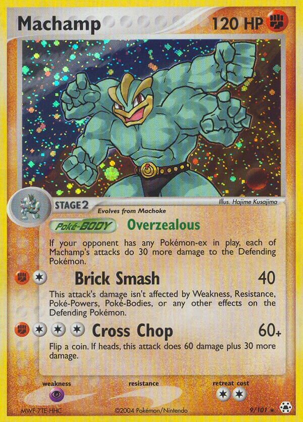 Machamp - 9/101 - Rare Holo