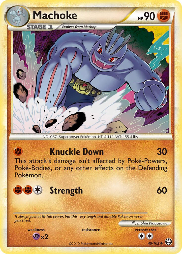 Machoke - 40/102 - Uncommon
