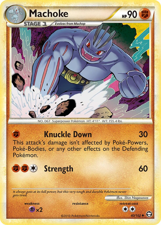 Machoke - 40/102 - Uncommon