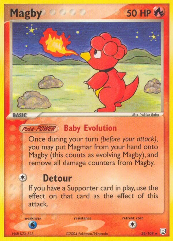 Magby - 24/109 - Rare