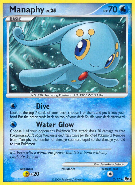 Manaphy - 2/17 - Rare