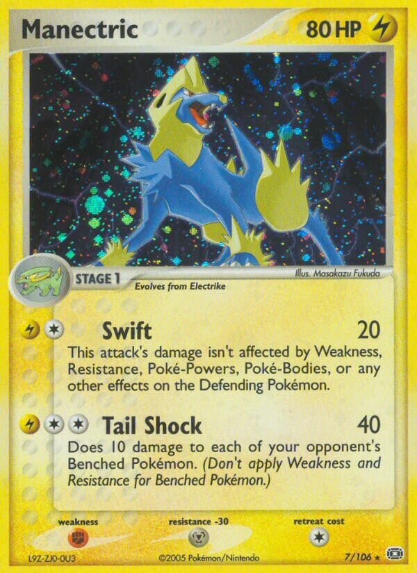 Manectric - 7/106 - Rare Holo