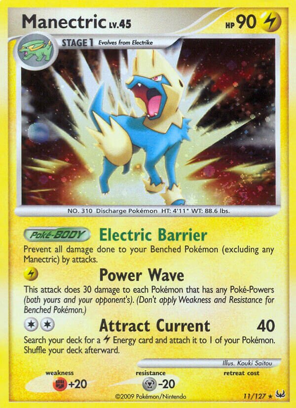 Manectric - 11/127 - Rare Holo