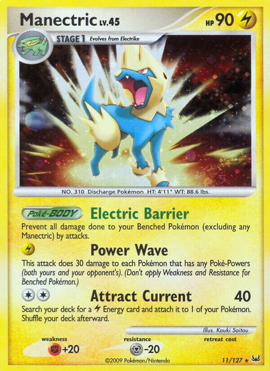 Manectric - 11/127 - Rare Holo