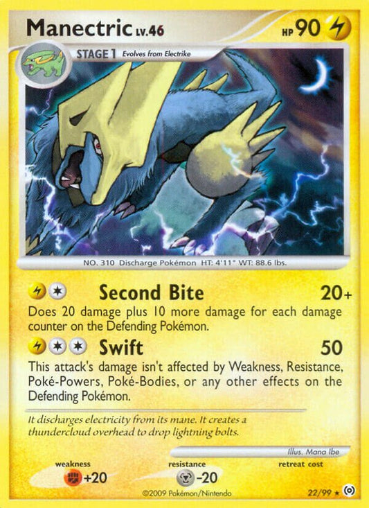 Manectric - 22/99 - Rare