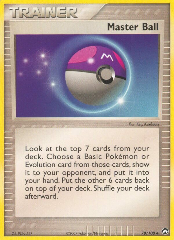 Master Ball - 78/108 - Uncommon