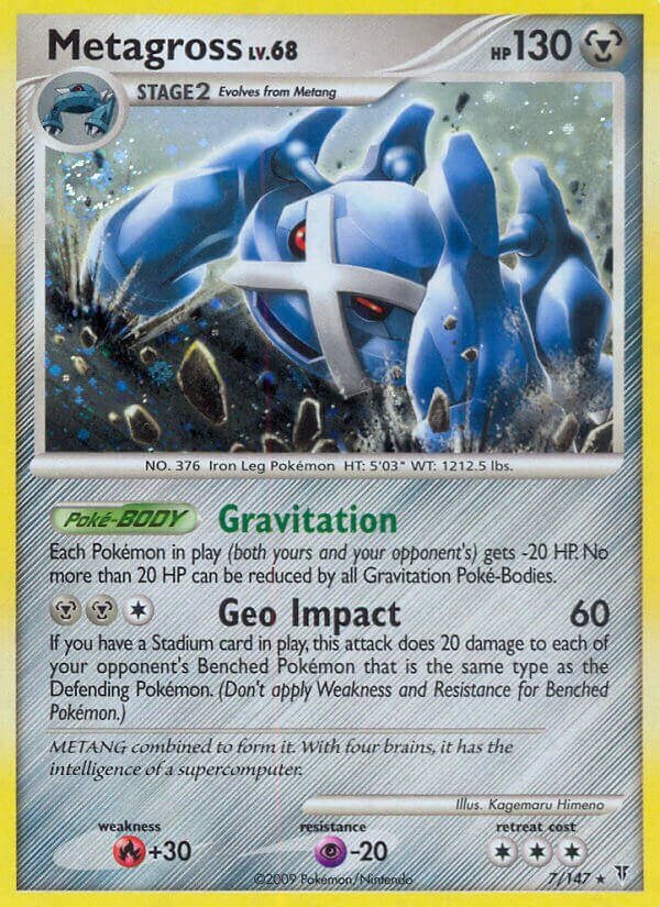 Metagross - 7/147 - Rare Holo