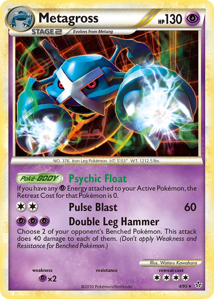 Metagross - 4/95 - Rare Holo