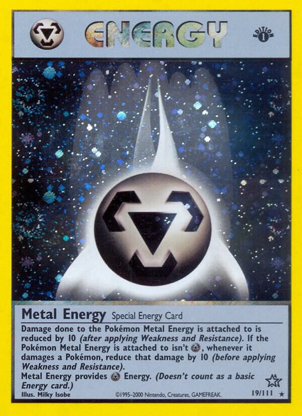 Metal Energy - 19/111 - Unlimited Holofoil Rare Holo