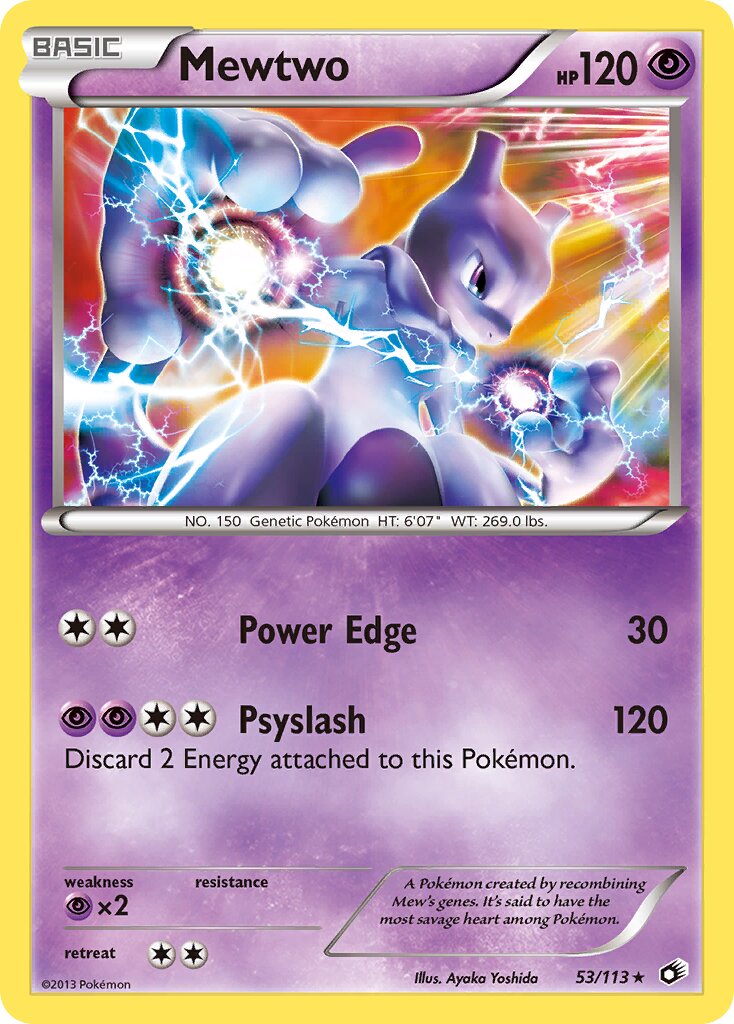 Mewtwo - 53/113 - Rare Holo