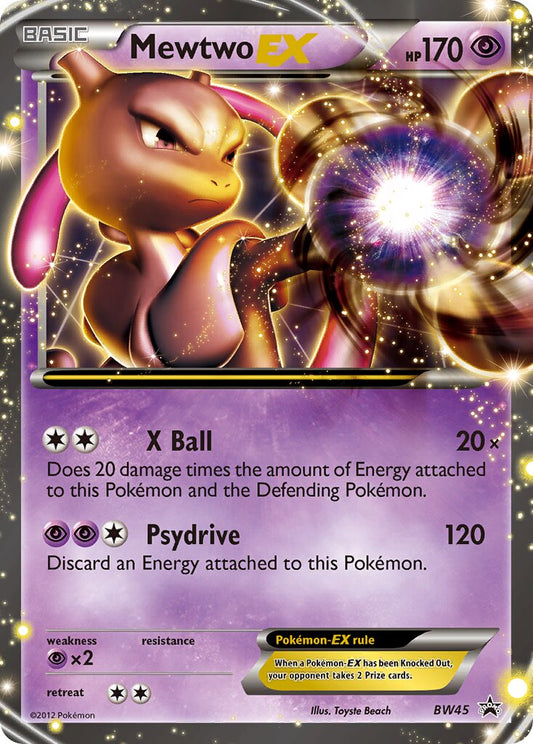 Mewtwo-EX - BW45 - Promo