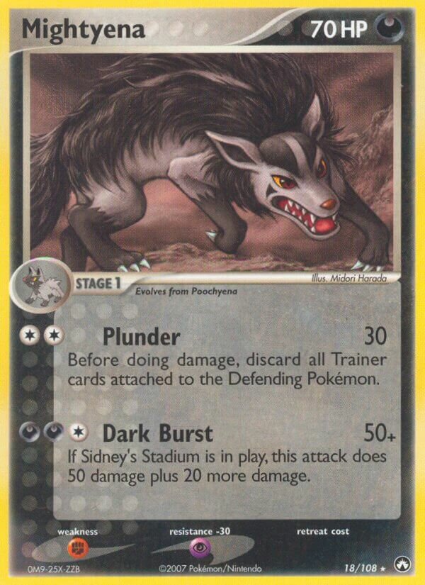 Mightyena - 18/108 - Rare