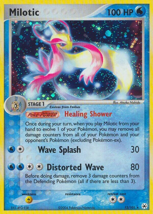 Milotic - 12/101 - Rare Holo
