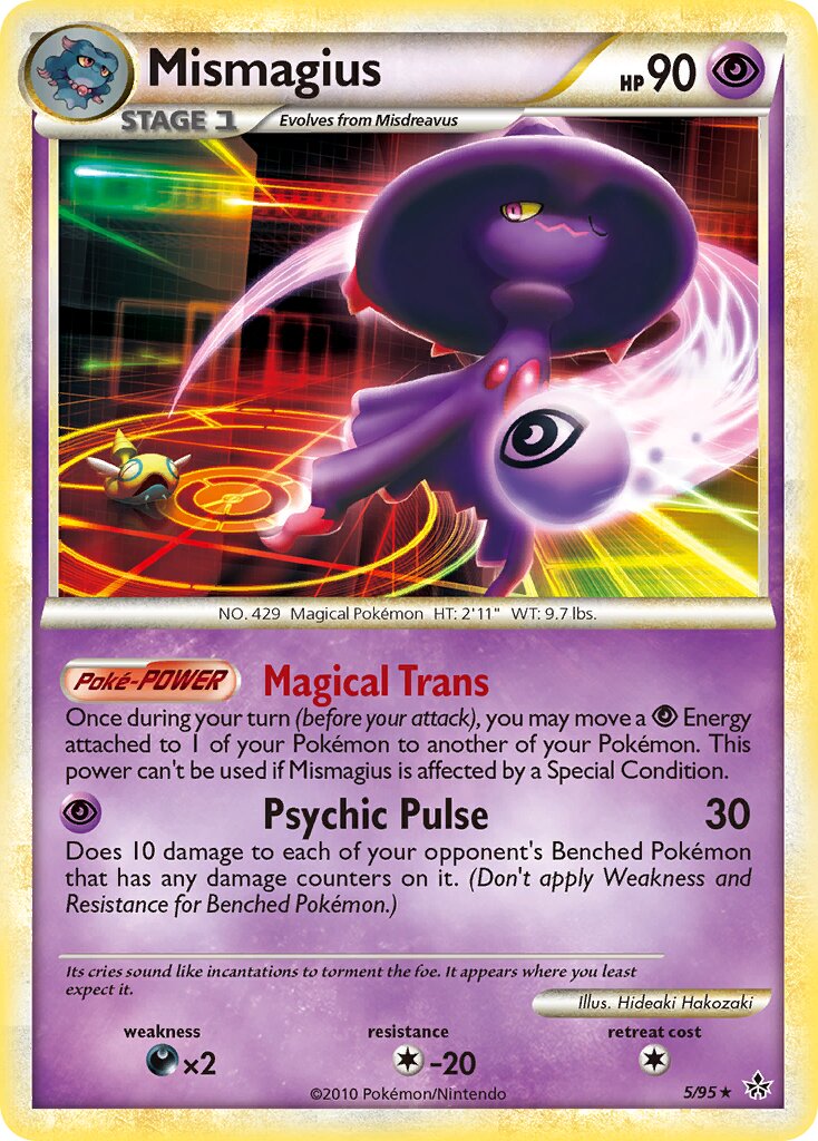 Mismagius - 5/95 - Rare Holo