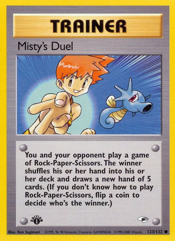 Misty's Duel - 123/132 - Unlimited Common