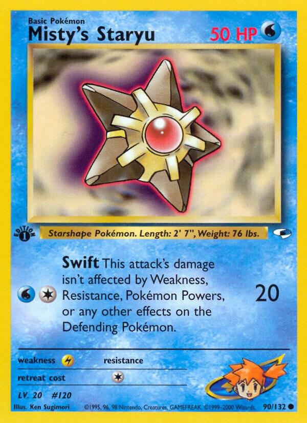 Misty's Staryu - 90/132 - Unlimited Common