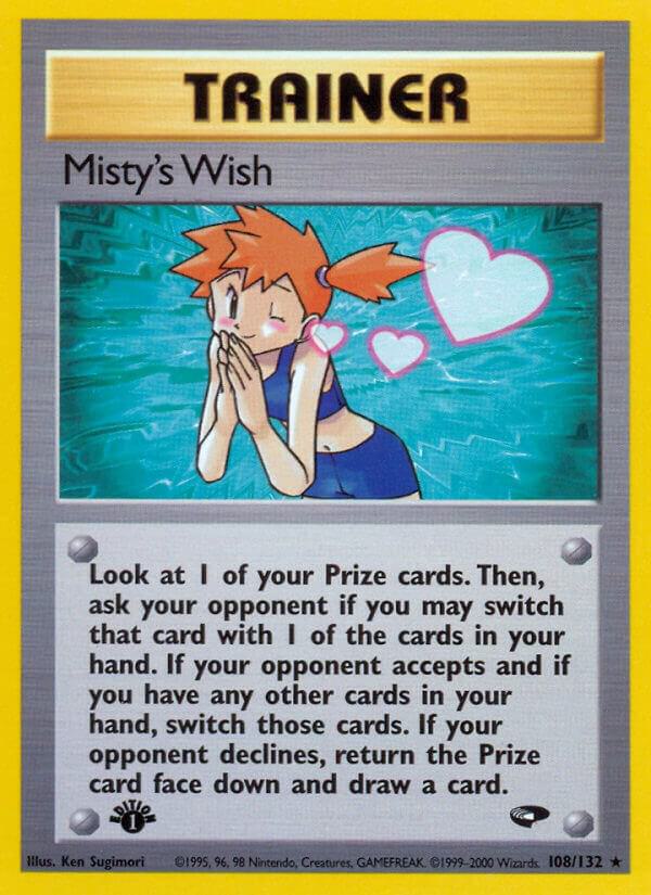 Misty's Wish - 108/132 - Rare