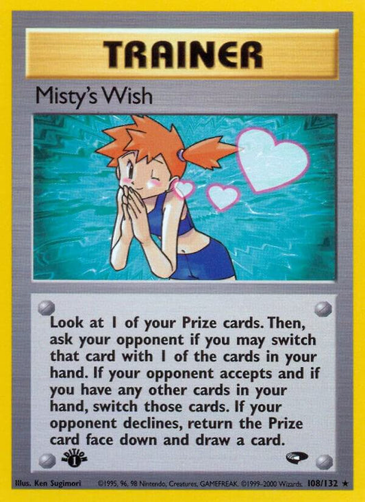 Misty's Wish - 108/132 - Rare