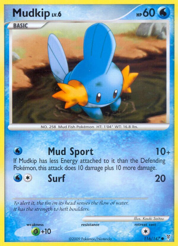 Mudkip - 116/147 - Common