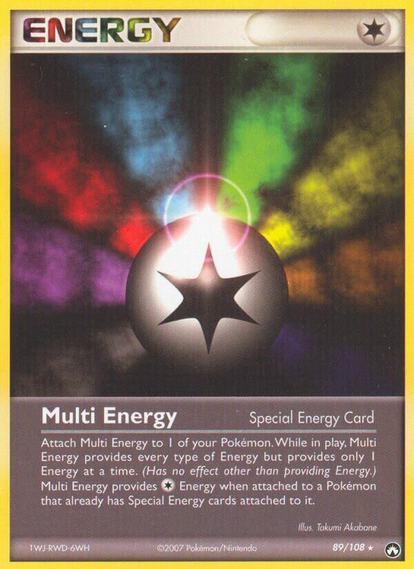 Multi Energy - 89/108 - Rare