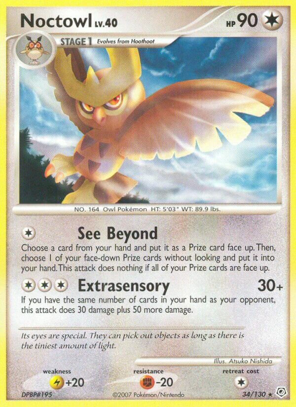Noctowl - 34/130 - Rare
