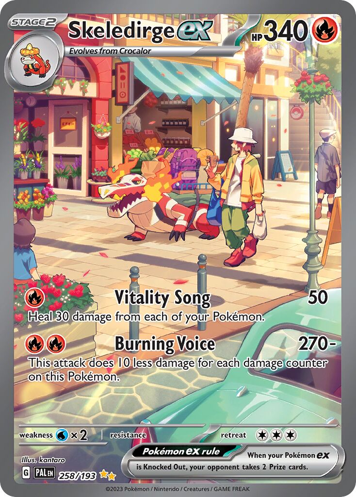 Skeledirge ex - 258/193 - Special Illustration Rare