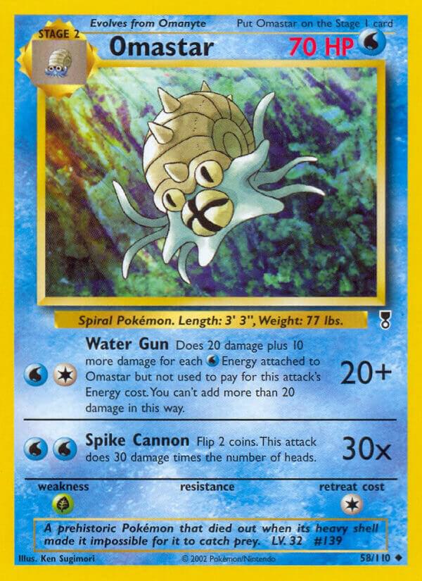 Omastar - 058/110 - Uncommon