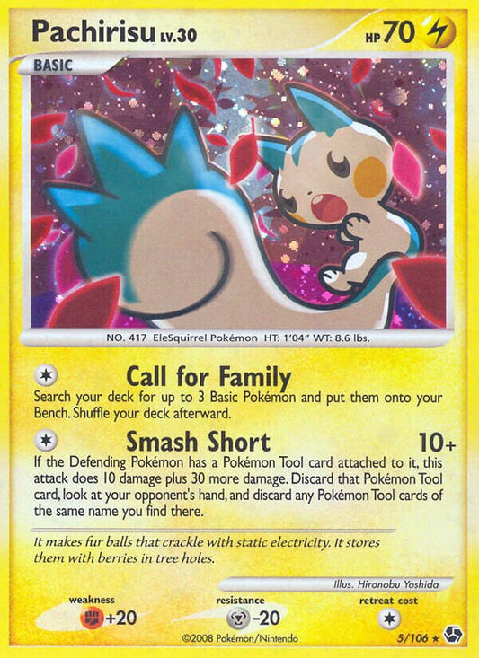 Pachirisu - 5/106 - Rare Holo