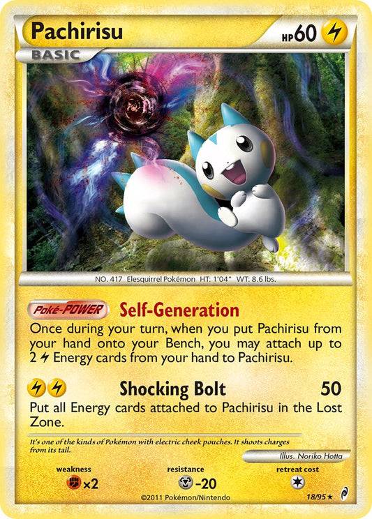 Pachirisu - 18/95 - Rare Holo