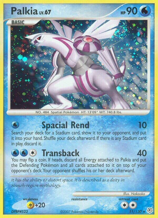 Palkia - 11/130 - Rare Holo