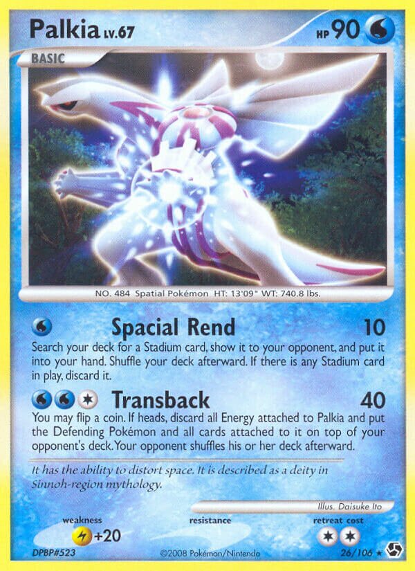 Palkia - 26/106 - Rare