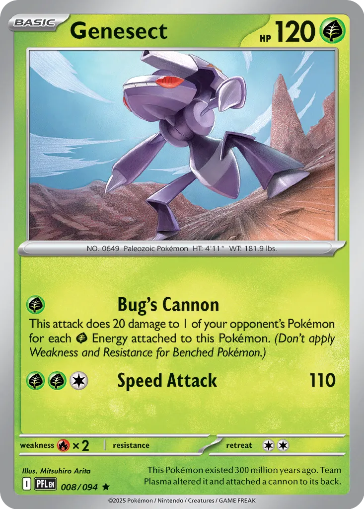 Genesect - 008/094 - Rare